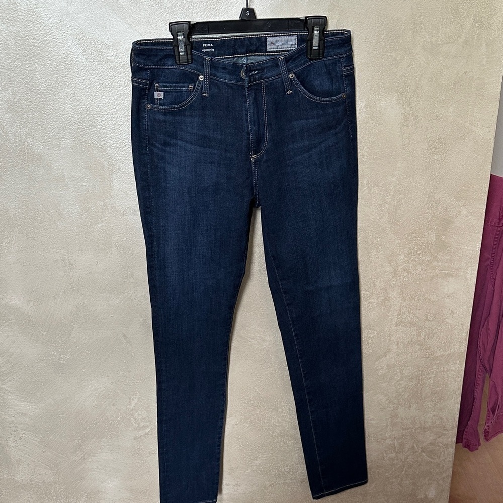 AG Adriano Goldschmied Prima cigarette leg contour 360 sz 27|like new condition